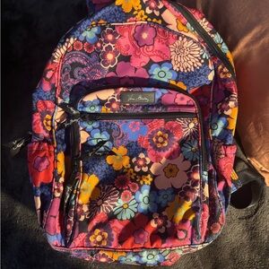 Floral Multicolor Vera Bradley  Backpack